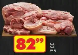 Shoprite Pork Pack offer
