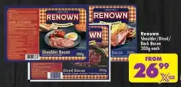 Shoprite Renown Shoulder/ Diced Back Bacon offer