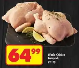 Shoprite Whole Chicken Twinpack offer