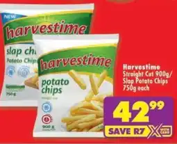 Shoprite Harvestime Straight Cut/ Slap Potato Chips offer