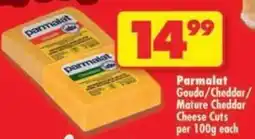 Shoprite Parmalat Gouda/ Cheddar/ Mature Cheddar Cheese Cuts offer