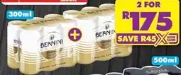 Shoprite Bernini Mimosa Sparkling Spritzer Cans offer