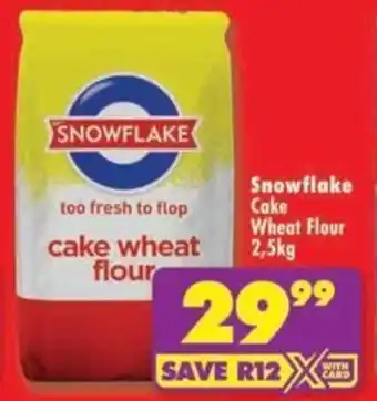 Snowflake Cake Wheat Flour