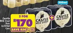Shoprite Castle Milk Stout Beer Cans offer