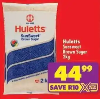 Shoprite Huletts Sunsweet Brown Sugar offer