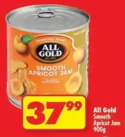 Shoprite All Gold Smooth Apricot Jam offer