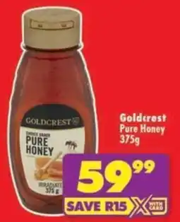 Shoprite Goldcrest Pure Honey offer