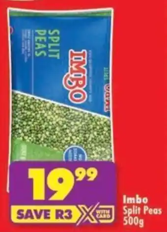 Shoprite Imbo Split Peas offer