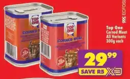 Shoprite Top One Corned Meat All Variants offer