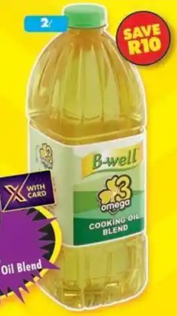 Shoprite B-well Omega 3 Cooking Oil Blend offer