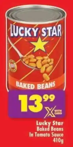 Shoprite Lucky Star Baked Beans In Tomato Sauce offer