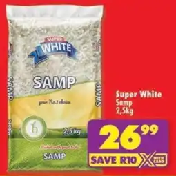 Shoprite Super White Samp offer