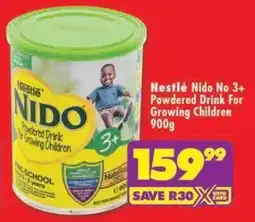 Shoprite Nestlé Nido No 3+ Powdered Drink For Growing Children offer