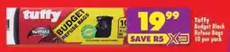 Shoprite Tuffy Budget Black Refuse Bags offer