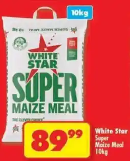 Shoprite White Star Super Maize Meal offer