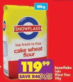 Shoprite Snowflake Cake Wheat Flour offer