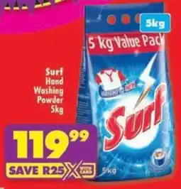 Shoprite Surf Hand Washing Powder offer