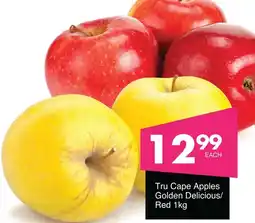 Save Hyper Tru Cape Apples Golden Delicious/ Red offer