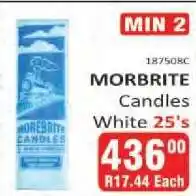 KitKat Cash and Carry MORBRITE Candles White 25's offer