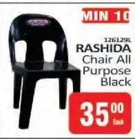 KitKat Cash and Carry RASHIDA CHAIR All Purpose Black offer