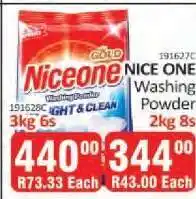 KitKat Cash and Carry Nice One Washing Powder 3kg 6s offer