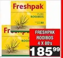 Advance Cash n Carry FRESHPAK ROOIBOS 4 X 80's offer