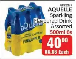 KitKat Cash and Carry AQUELLE Sparkling Flavoured Drink Assorted offer