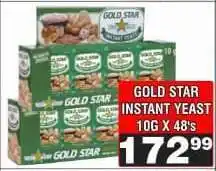 Advance Cash n Carry GOLD STAR INSTANT YEAST 10G X 48's offer