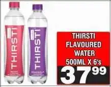 Advance Cash n Carry Thirsti Flavoured Water offer