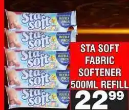 Advance Cash n Carry Sta Soft Fabric Softener 500ml Refill offer