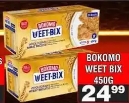 Advance Cash n Carry Bokomo Weet Bix-450g offer