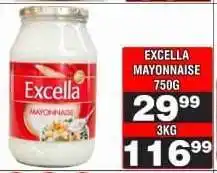 Advance Cash n Carry EXCELLA MAYONNAISE 750g offer