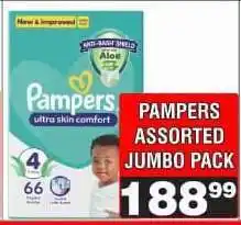 Advance Cash n Carry PAMPERS ASSORTED JUMBO PACK offer