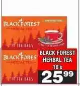 Advance Cash n Carry BLACK FOREST HERBAL TEA 10's offer