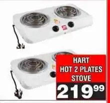Advance Cash n Carry HART HOT 2 PLATES STOVE offer