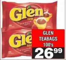 Advance Cash n Carry GLEN TEABAGS 100's offer