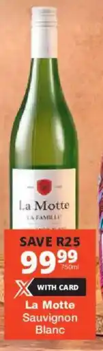 Checkers Liquor Shop La Motte Sauvignon Blanc offer
