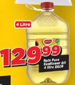 OK Grocer Nola Pure Sunflower Oil offer