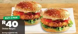 OK Grocer Chicken Burgers offer