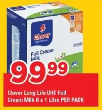 Clover Long Life UHT Full Cream Milk