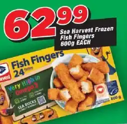 OK Grocer Sea Harvest Frozen Fish Fingers offer