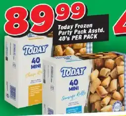 OK Grocer Today Frozen Party Pack offer