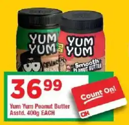 OK Grocer Yum Yum Peanut Butter offer