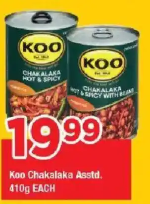 OK Grocer Koo Chakalaka offer