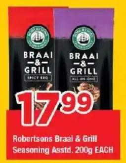 OK Grocer Robertsons Braai & Grill Seasoning offer