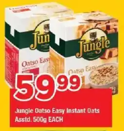OK Grocer Jungle Oatso Easy Instant Oats offer