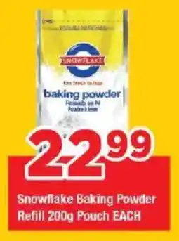OK Grocer Snowflake Baking Powder Refill Pouch offer