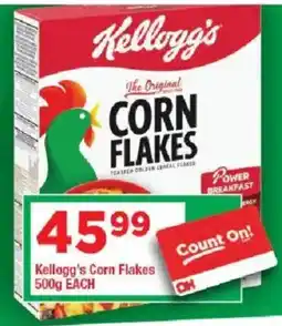 OK Grocer Kellogg's Corn Flakes offer