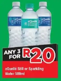 OK Grocer aQuelle Still or Sparkling Water offer