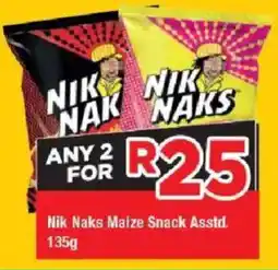 OK Grocer Nik Naks Maize Snack offer